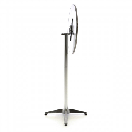 Masa inalta tip Bar/Bistro pliabila - 60x115cm - aluminiu optic crom [1]