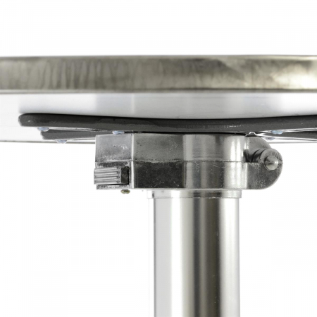 Masa inalta tip Bar/Bistro pliabila - 60x115cm - aluminiu optic crom [4]