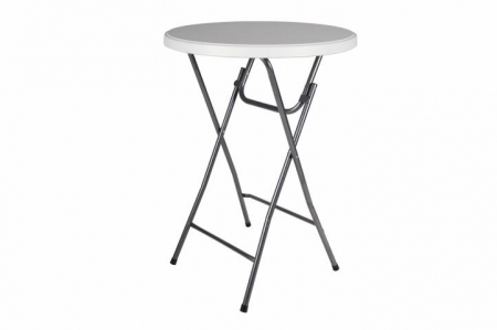 Mese si scaune pliabile - Masa Inalta tip BISTRO  YX - diam 80cm - inaltime 110cm -