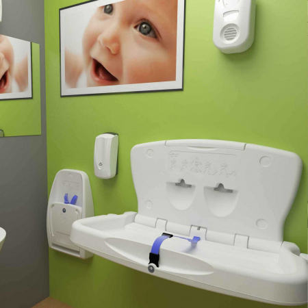MOBILIER - Masa schimbat scutece Babyminder - orizontala - GRANIT