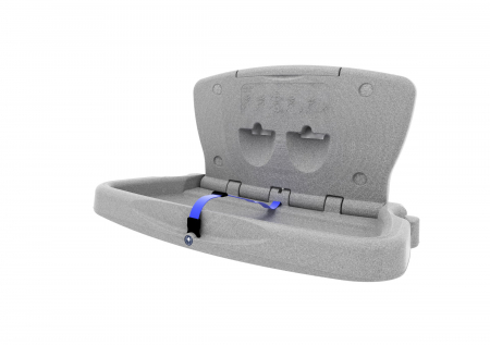 Masa schimbat scutece Babyminder - orizontala - GRANIT [1]