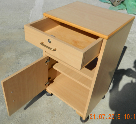 Noptiera din lemn cu tablet - reconditionata [4]