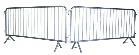 Panou gard mobil - MANNESMANN tip bariera - ZL25  ECO 2.5HDG - zincat termic - 19 bare - greutate 14.20 Kg - dimensiune 250x110 cm [5]
