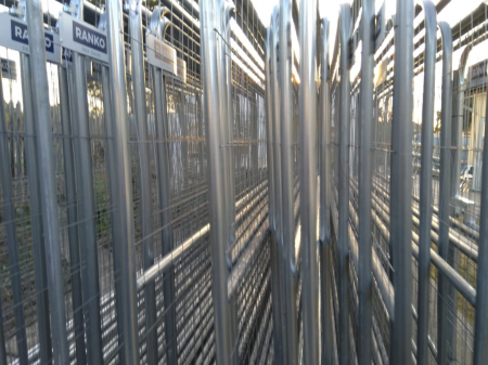 Panou gard mobil - ROUND TOP Standard 3H - 350x200 cm, teava 38mm - greutate 16.50 Kg [2]