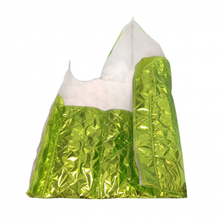 PRIM AJUTOR - Patura hipotermie ARCTIC Baby Wrap - culoare verde neon - 55 cm x 47 cm tip plic