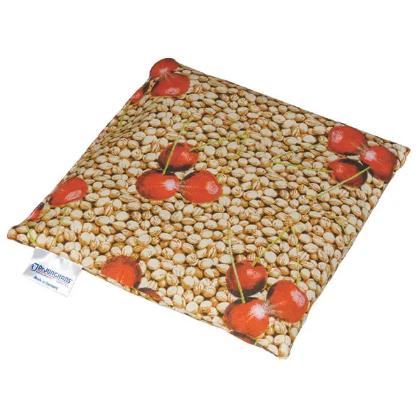 Terapie alternativa - Perna cu samburi de cires 40x50 cm - husa din bumbac - rezista incalzita la microwelle