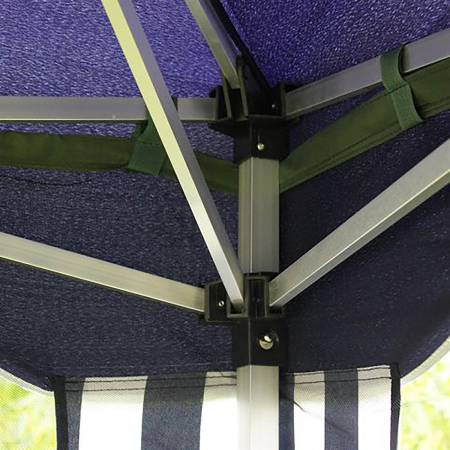 Plasa tantari  muste pentru Pavilion 3x3M - 12 m lungime - culoare negru [2]