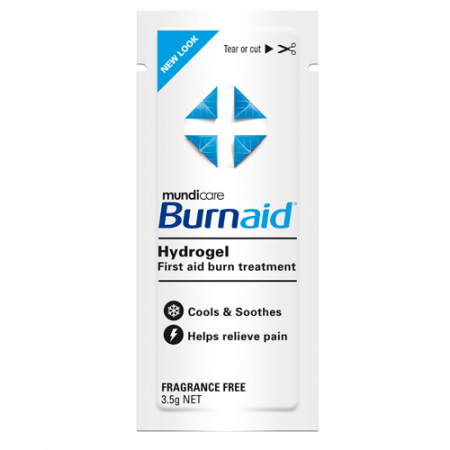 PRIM AJUTOR - Plic gel pentru arsuri BURNAID non TTO - hidrogel - steril 3.5g