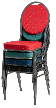 Mese si scaune pliabile - Scaun eveniment - catering BERLIN DELUXE - cadru metalic vopsit electrostatic  - maxim 250 Kg - suprapozabil