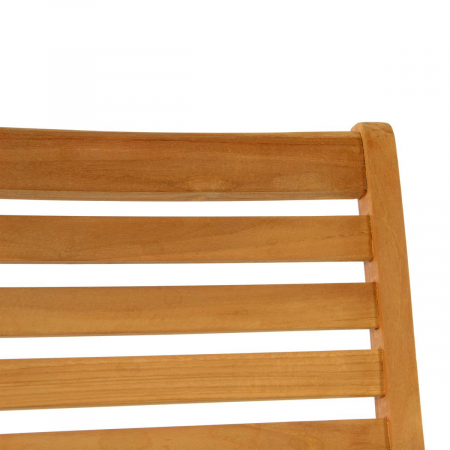 Scaun pentru terasa pliabil din lemn de TEAK - impregnat - reglabil in 6 puncte [5]