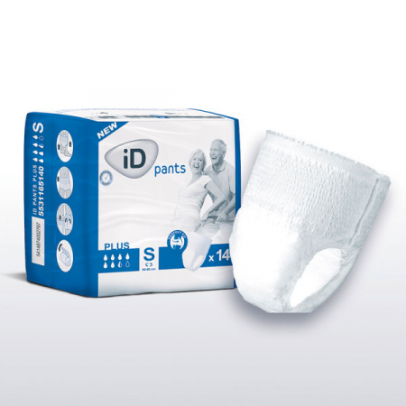 REDUCERI PRET - Scutece ID EXPERT tip chilot - PANTS PLUS - 80-120 cm medium, 14 buc