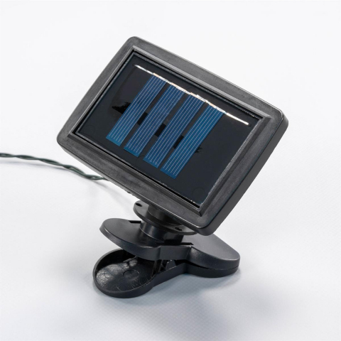 Snur luminos  72 LED pentru umbrela gradina - cu incarcare solara - [3]