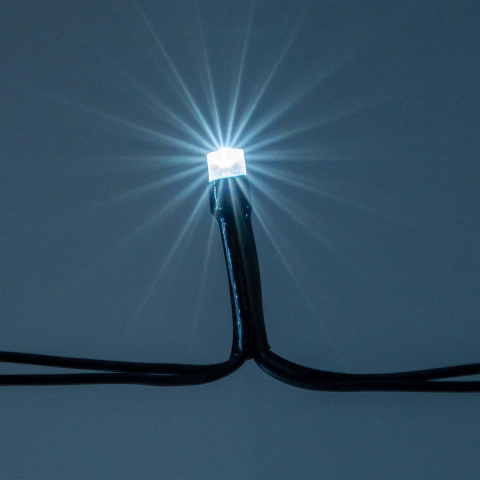 Snur luminos  72 LED pentru umbrela gradina - cu incarcare solara - [2]