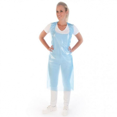REDUCERI PRET - Sort protectie din LDPE 20my - albastru, unica folosinta - 125x70 cm