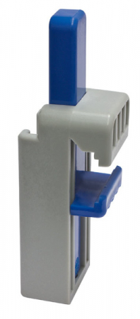 REDUCERI PRET - Suport DROH prindere recipient aspirator - pe sina de 12x24-45 mm - din plastic
