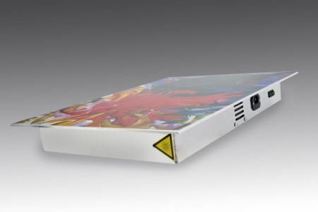 Tablou UV-ART integrat cu purificator de aer UVC - tiparire sub-eloxal [1]
