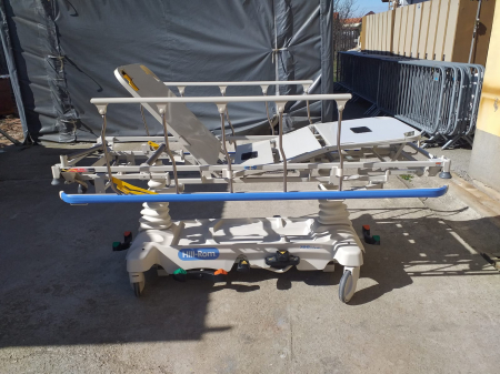 Targa transport pacient  HILL ROM TRANSTAR - reglare pe inaltime, saltea translucenta radiologic - 318Kg per pacient [3]