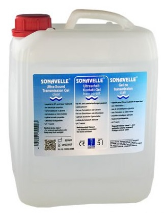 Terapie alternativa - Ultrasound gel contact SONAVELLE transparent - diagnostic si terapie ( IPL si laser) 5 L