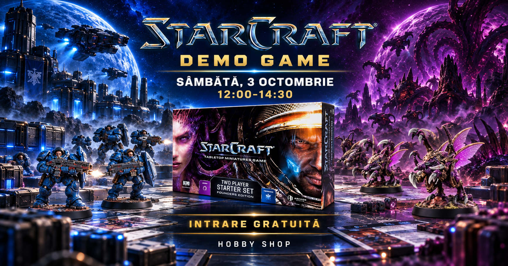 StarCraft Demo Game – 3 octombrie
