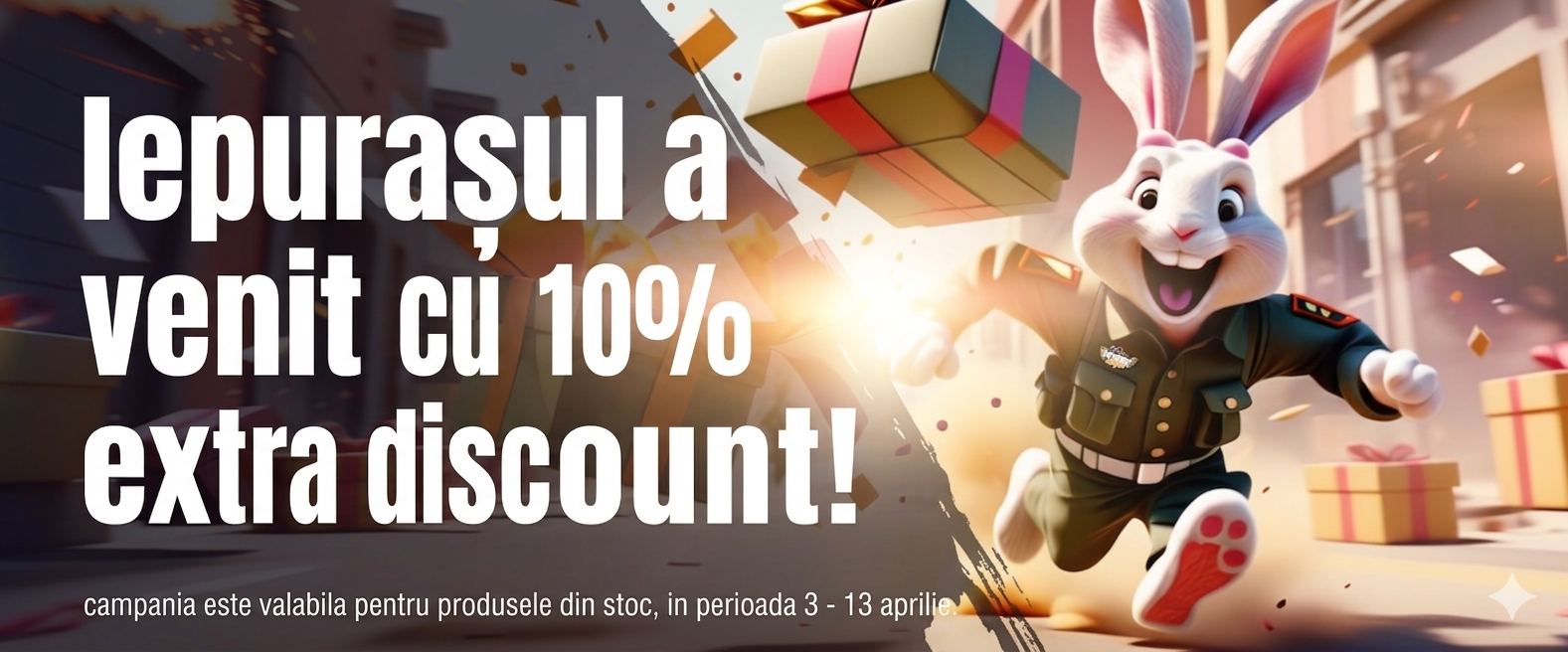 🐰 Iepurașul a venit… și nu a venit cu mâna goală