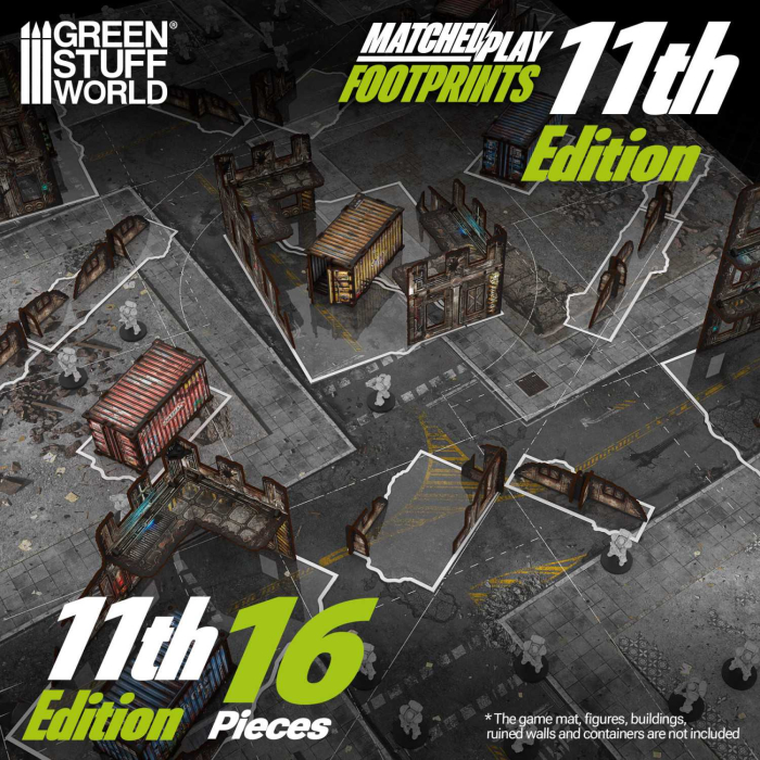 GSW - 40K 11th Edition Terrain Footprints (Pack) [4]