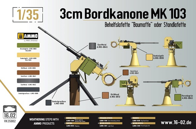 16.02 35002 - 1:35 3cm Bordkanone MK103 [2]