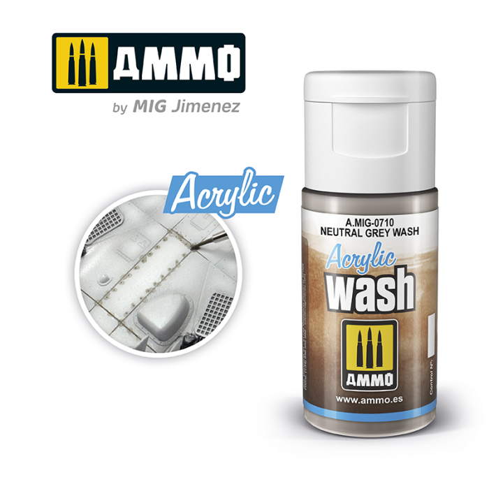A.MIG-0710 - ACRYLIC WASH Neutral Grey Wash [1]