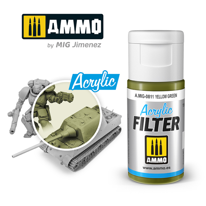 A.MIG-0811 - ACRYLIC FILTER Yellow Green [1]