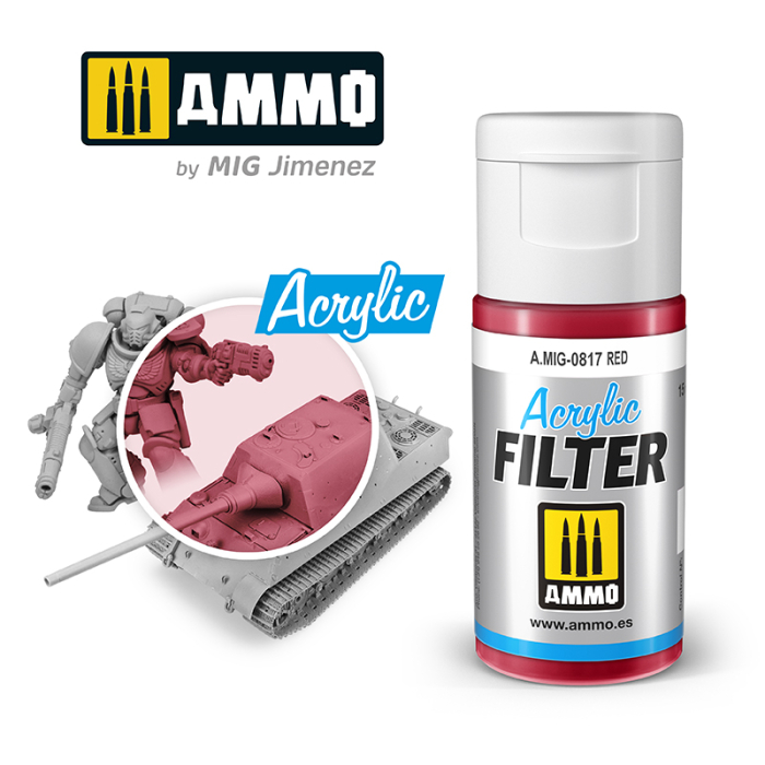 A.MIG-0817 - ACRYLIC FILTER Red [1]
