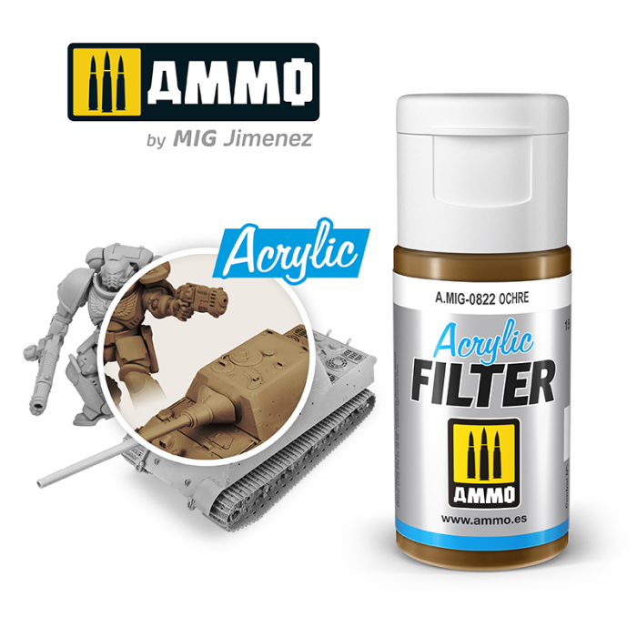 A.MIG-0822 - ACRYLIC FILTER Ochre [1]
