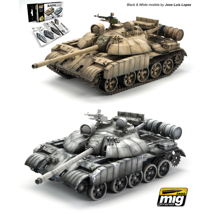 A.MIG-7128 - BLACK & WHITE TECHNIQUE [2]