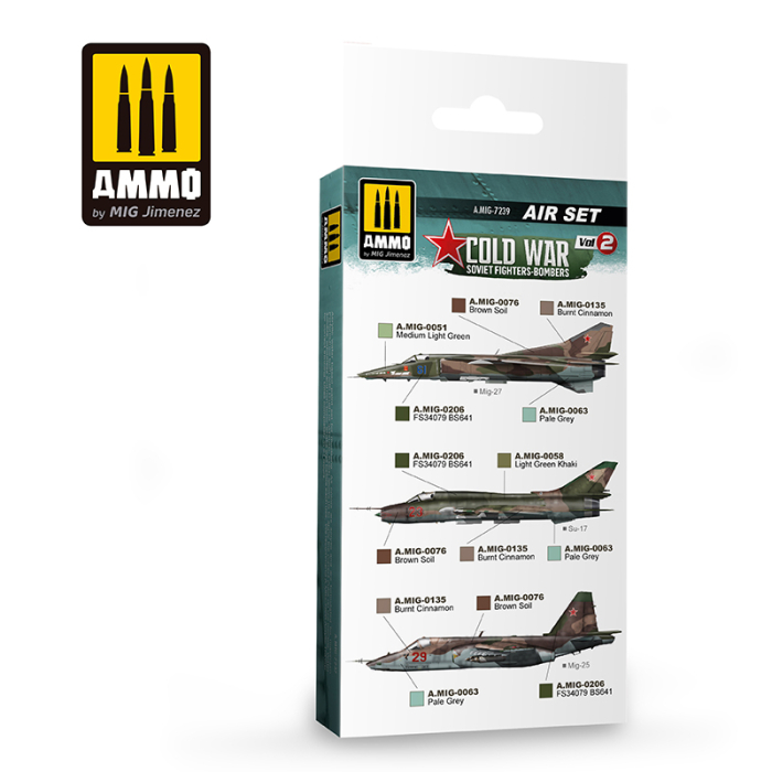 A.MIG-7239 - COLD WAR VOL. 2 SOVIET FIGHTER-BOMBERS SET [2]