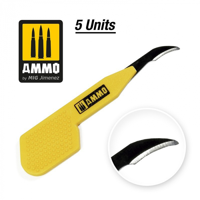 A.MIG-8687 - Precision Scalpel Ripper - 5 pcs. [1]