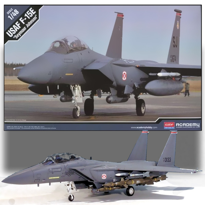 Academy 12295 - 1:48 F-15E "Seymour Johnson" [2]