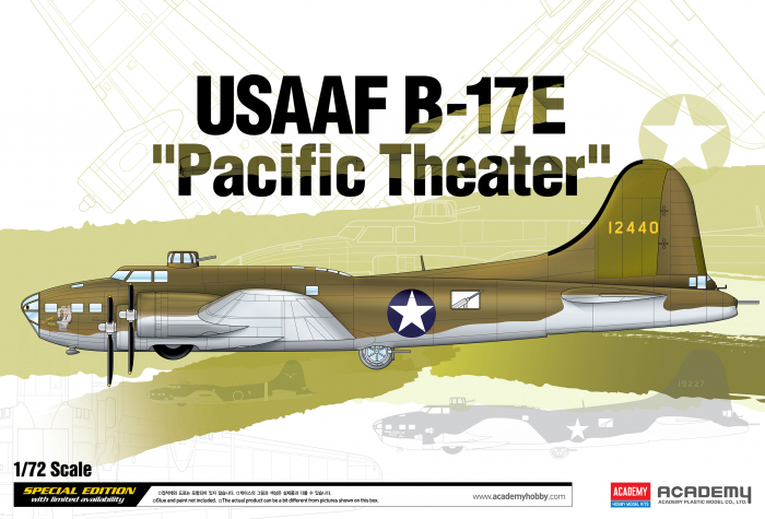 Academy 12533 - 1:72 USAAF B-17E "Pacific Theater" [1]