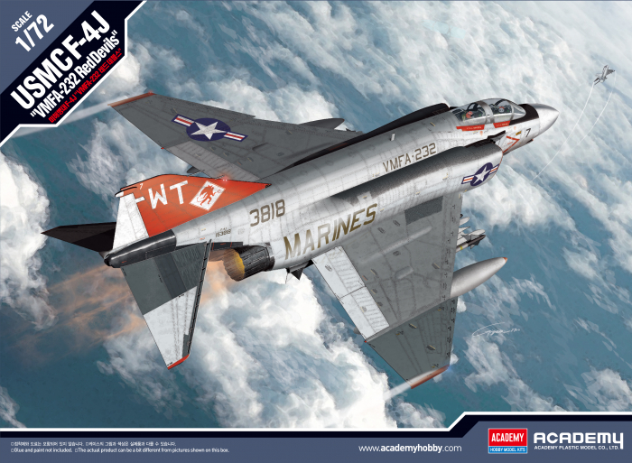 Academy 12556 - 1:72 USMC F-4J "VMFA-232 Red Devils" [1]