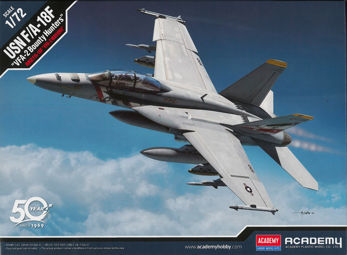 Academy 12567 - 1:72 USN F/A-18F "VFA-2 Bounty Hunters" [1]