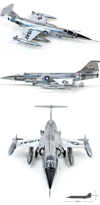 Academy 12576 - 1:72 USAF F-104C "Vietnam War" [2]