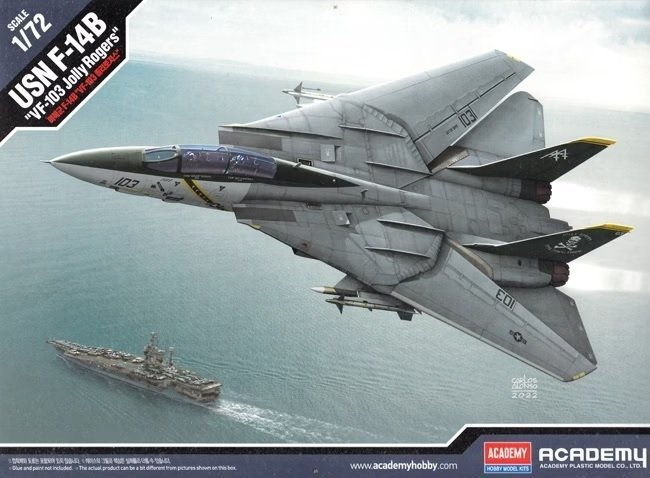 Academy 12578 - 1:72 USN F-14B "VF-103 Jolly Rogers" [1]