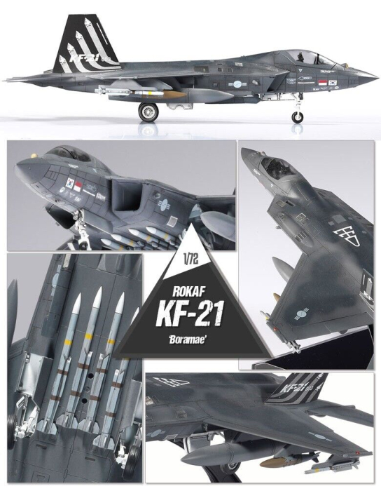 Academy 12585 - 1:72 ROKAF KF-21 "Boramae" [2]