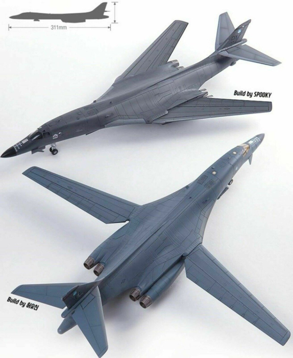 Academy 12620 - 1:144 USAF B-1B 34th BS "Thunderbirds" MCP [2]
