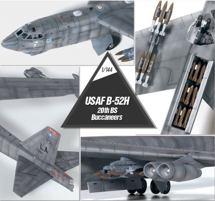 Academy 12622 - 1: 144 USAF B-52H 20th BS "Buccaneers" [3]