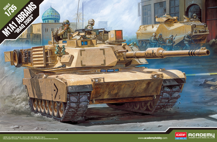 Academy 13202 - 1:35 M1A1 ABRAMS "IRAQ 2003"  [1]