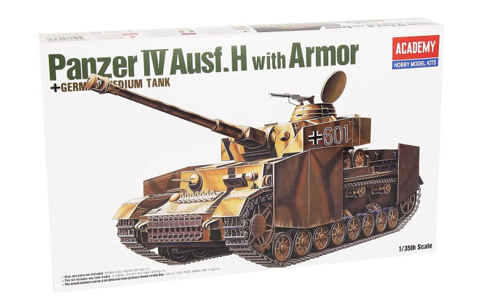 Academy 13233 - 1:35 German Panzer IV H w/Armor [1]