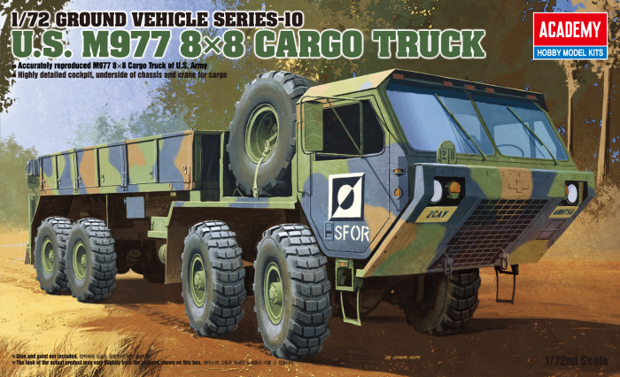 Academy 13412 - 1:72 M977 8X8 OSHKOSH [1]