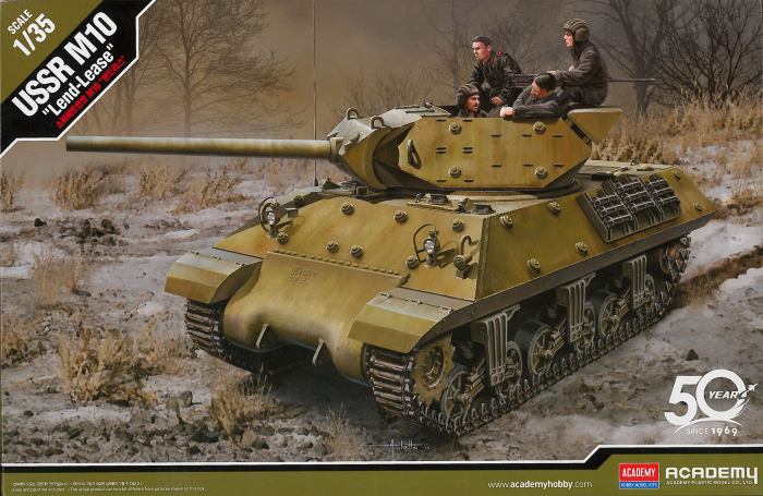Academy 13521 - 1:35 USSR M10 "Lend-Lease" [1]