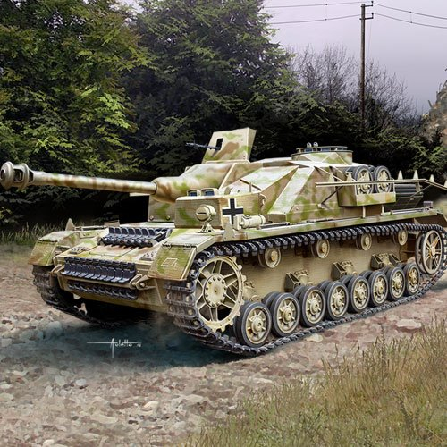 Academy 13522 - 1:35 German StuG IV Sd.Kfz.167 "Ver.Early" [1]