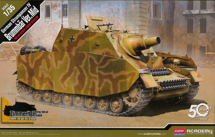 Academy 13525 - 1:35 German Strumpanzer IV Brummbär Ver.Mid [1]