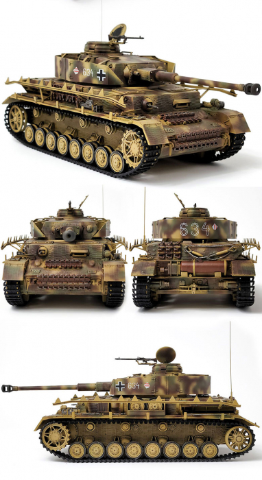 Academy 13528 - 1:35 German Panzer IV Ausf.H "Ver.Late" [3]