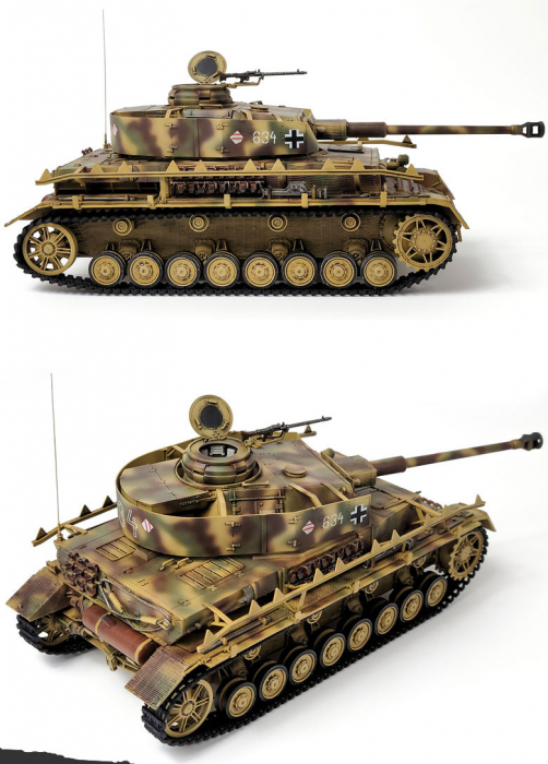 Academy 13528 - 1:35 German Panzer IV Ausf.H "Ver.Late" [4]